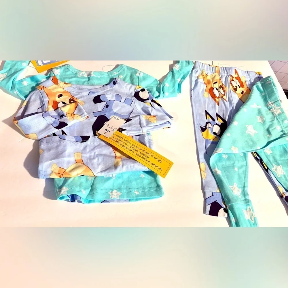 🐶🆕🐶 Bluey Pajama Sets For Kids~ Size 18M, 2 Complete Sets